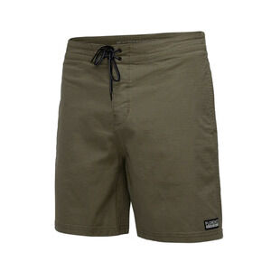 NEW Florence Marine X Sz 36 Traveler Short Burnt Olive Green Swim $65 msrp C29-1